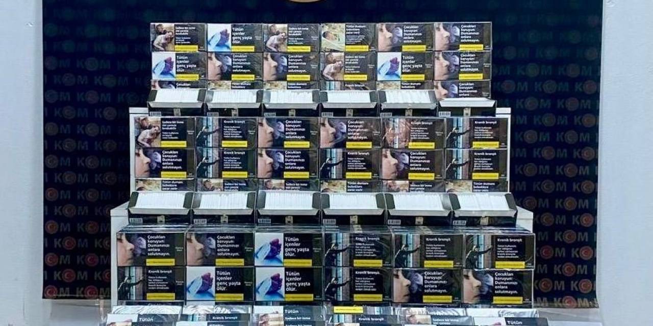 Kars’ta 100 Bin Makaron Ele Geçirildi