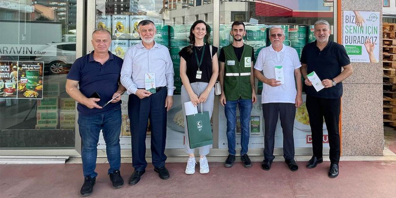 Rize Yeşilay Şubesi'nden Toptancılar Sitesi’nde Bağımlılıkla Mücadele Çalışması