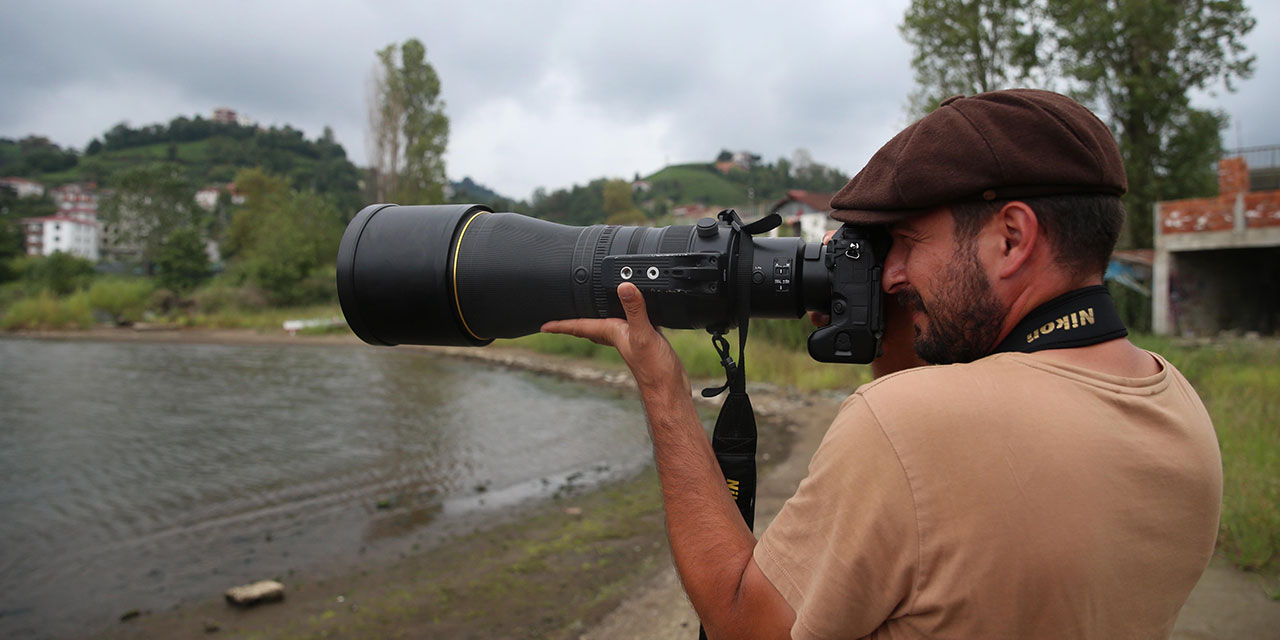 Yaban hayatı fotoğrafçısı Alper Tüydeş, Karadeniz'de 172 kuş türü fotoğrafladı
