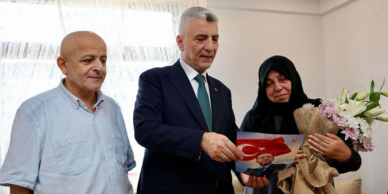 Bakan Bolat'tan Rize'de Şehit Polis Tarakçı'nın Ailesine Ziyaret