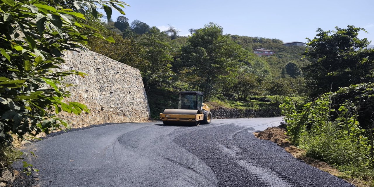 Trabzon’un 18 İlçesinde Yollar Yenileniyor