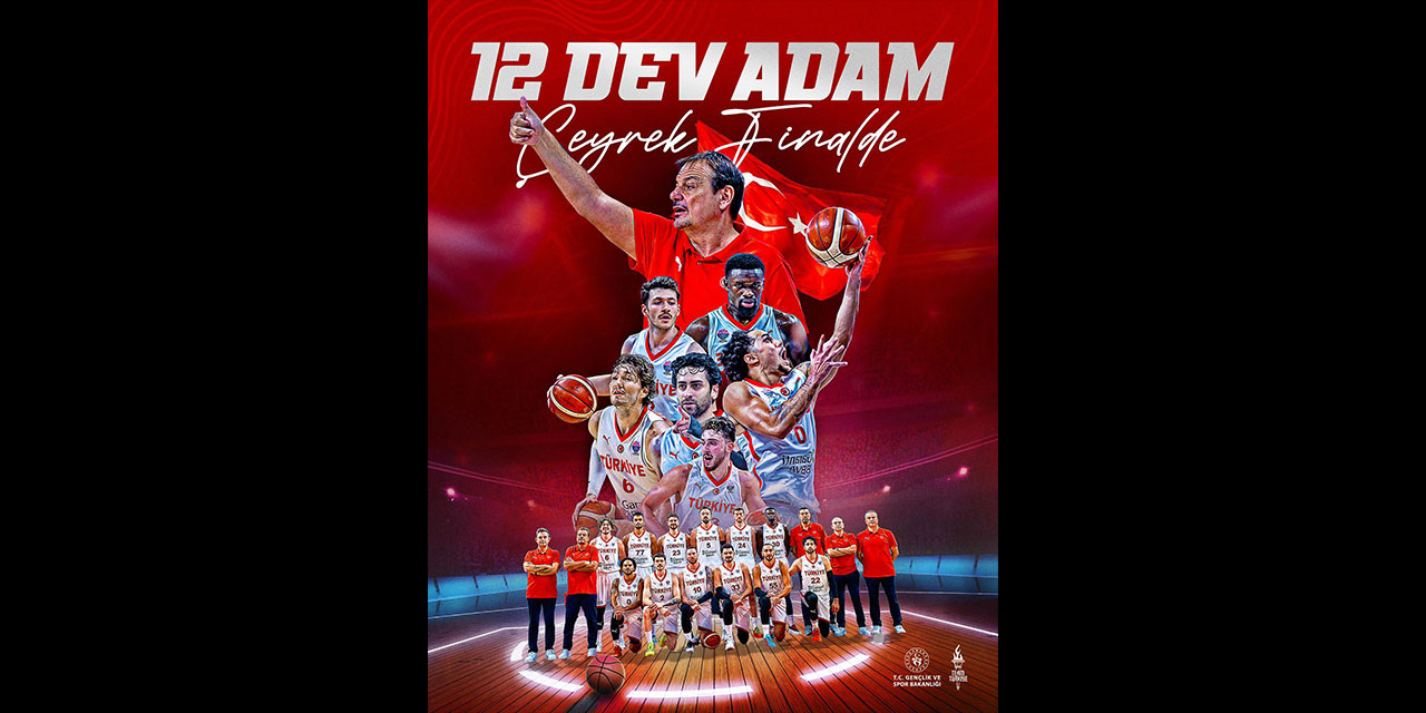 A Milli Erkek Basketbol Takımı, EuroBasket 2025'te çeyrek finalde