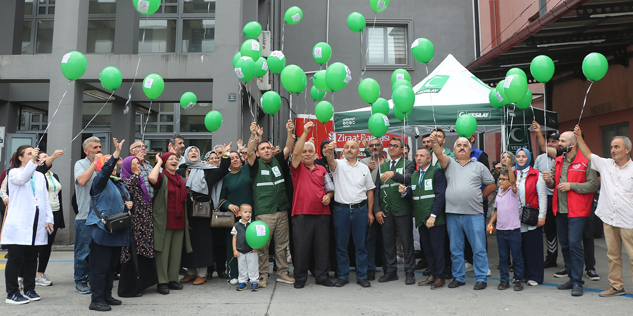 Rize Yeşilay gönüllülerinden sigara bağımlılığına balonlu mesaj