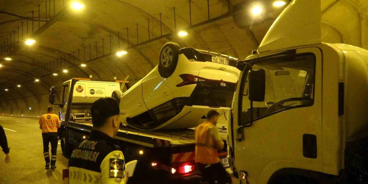 Kuzey Marmara’da Otomobil Takla Attı: 1 Yaralı