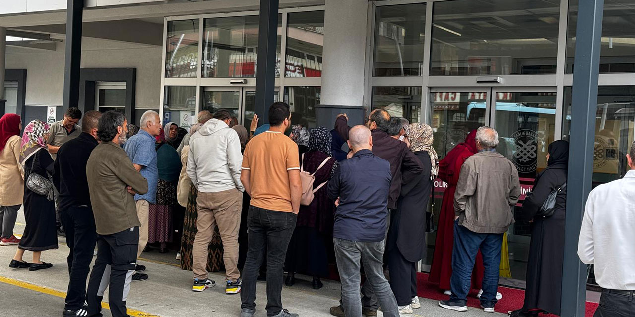 Rize’de Hasta Muayene Kuyruğu Sabah 6’da Başlıyor