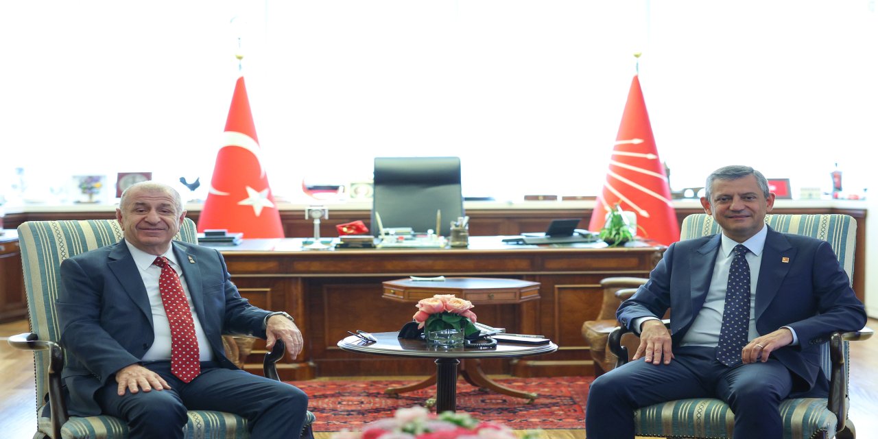 Ümit Özdağ, Özgür Özel'i ziyaret etti