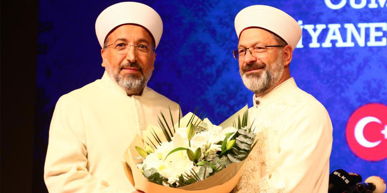 Diyanet İşleri Başkanı Safi Arpaguş, görevini Ali Erbaş'tan devraldı