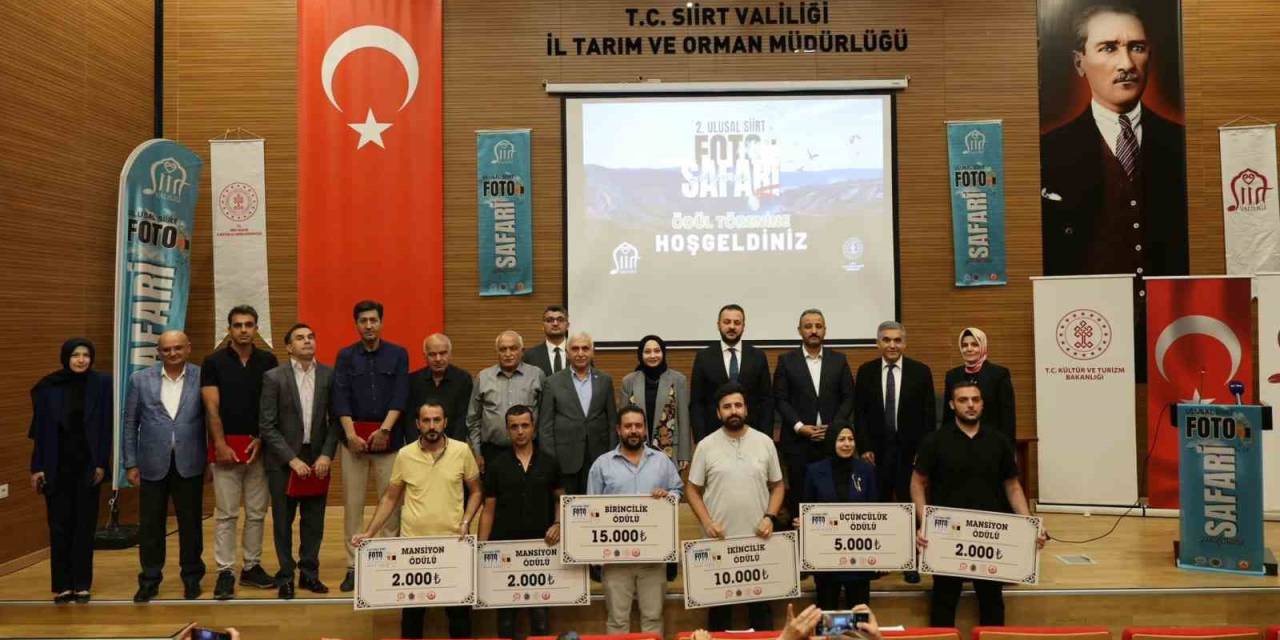 2. Ulusal Siirt Foto Safari Fotoğraf Yarışması Ödül Töreniyle Sona Erdi
