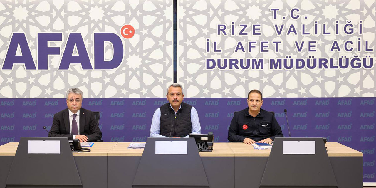 Rize’de Sel ve Heyelan Sonrası Yaralar Sarılıyor