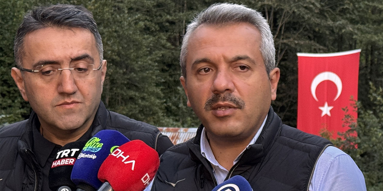 Rize Valisi Baydaş, kentteki şiddetli yağışa ilişkin değerlendirmede bulundu