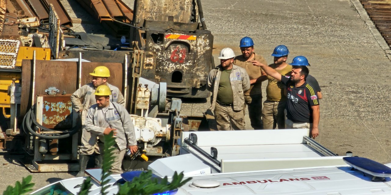Maden ocağında göçük: 2 işçiyi kurtarma çalışması sürüyor