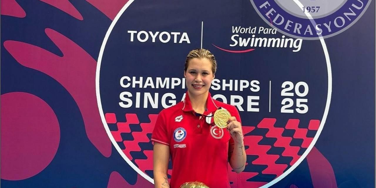 Milli Yüzücü Defne Kurt’tan 5. Dünya Şampiyonluğu