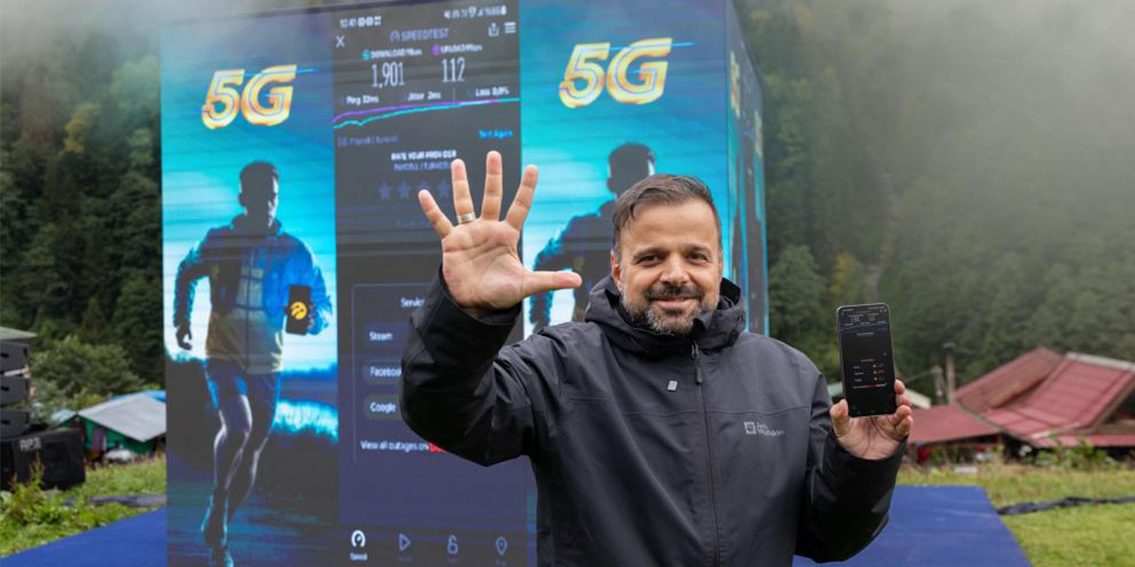 Turkcell’den Rize'de 1250 metre yükseklikte 5G denemesi