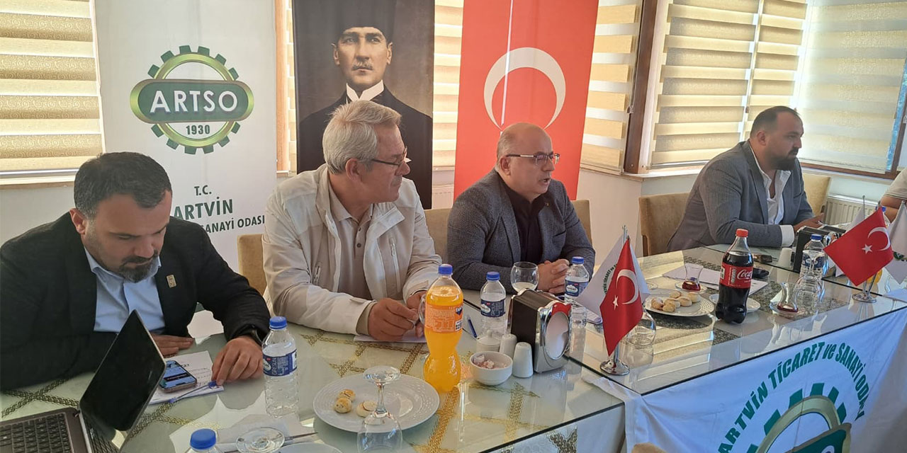 Artvin TSO Meclis Başkanı Yıldırım: “Sorunları yerinde dinlemek ve birlikte çözüm üretmek istiyoruz”