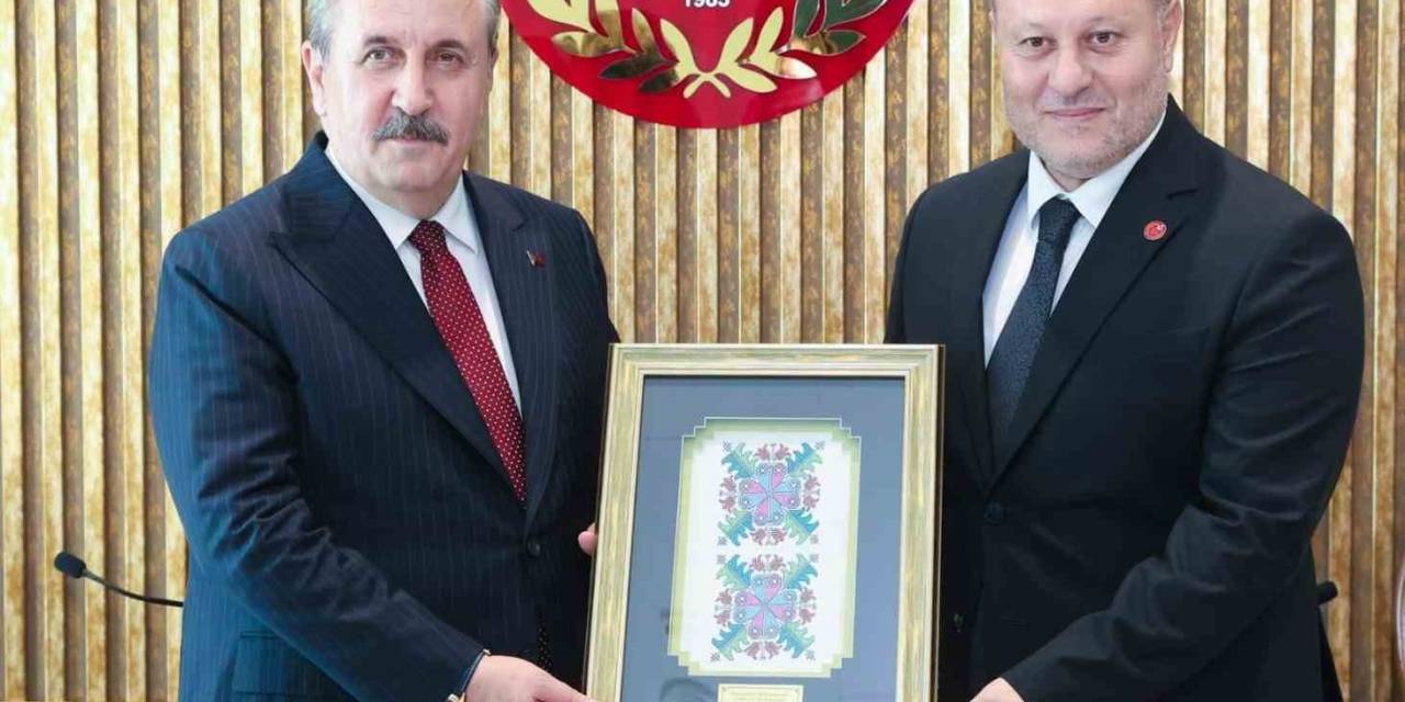 Bbp Genel Başkanı Destici, Kktc Cumhuriyet Meclisi Başkanı Öztürkler İle Bir Araya Geldi