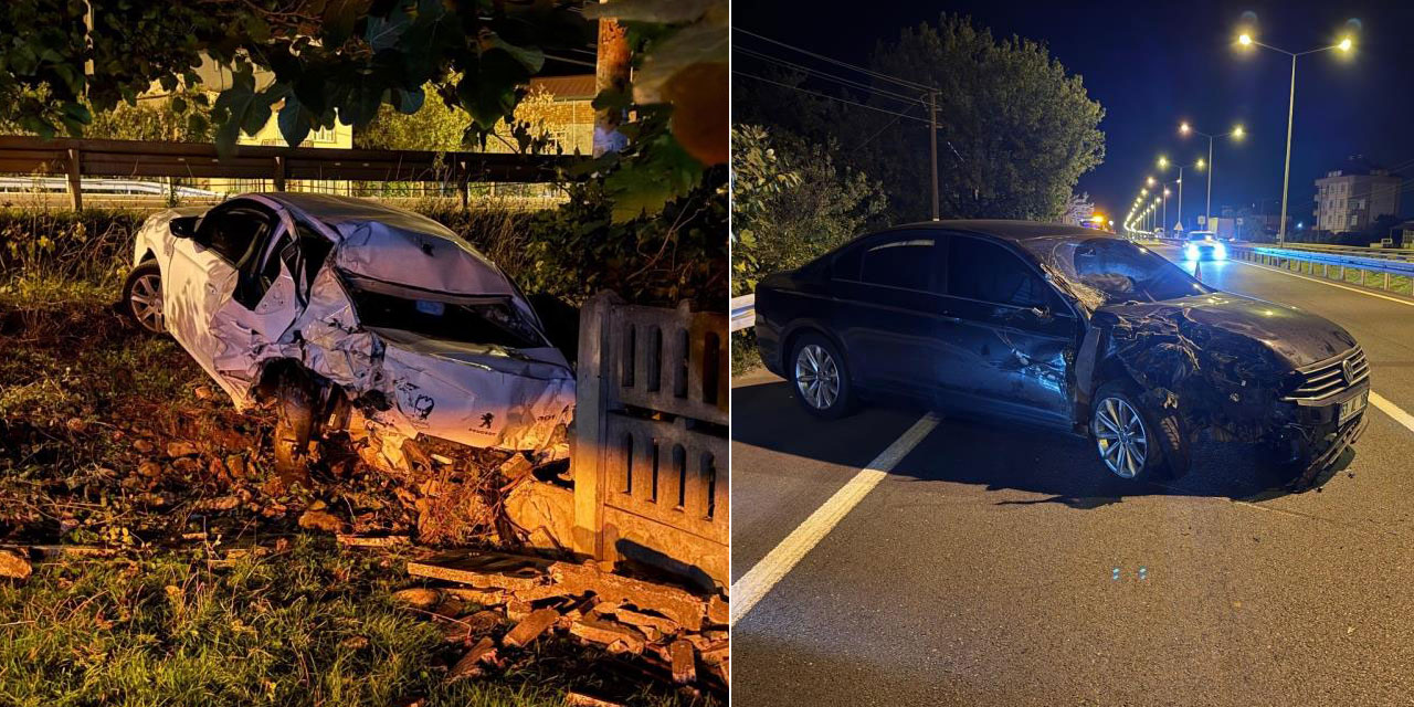 İki otomobil çarpıştı, 7 yaşındaki çocuk hayatını kaybetti