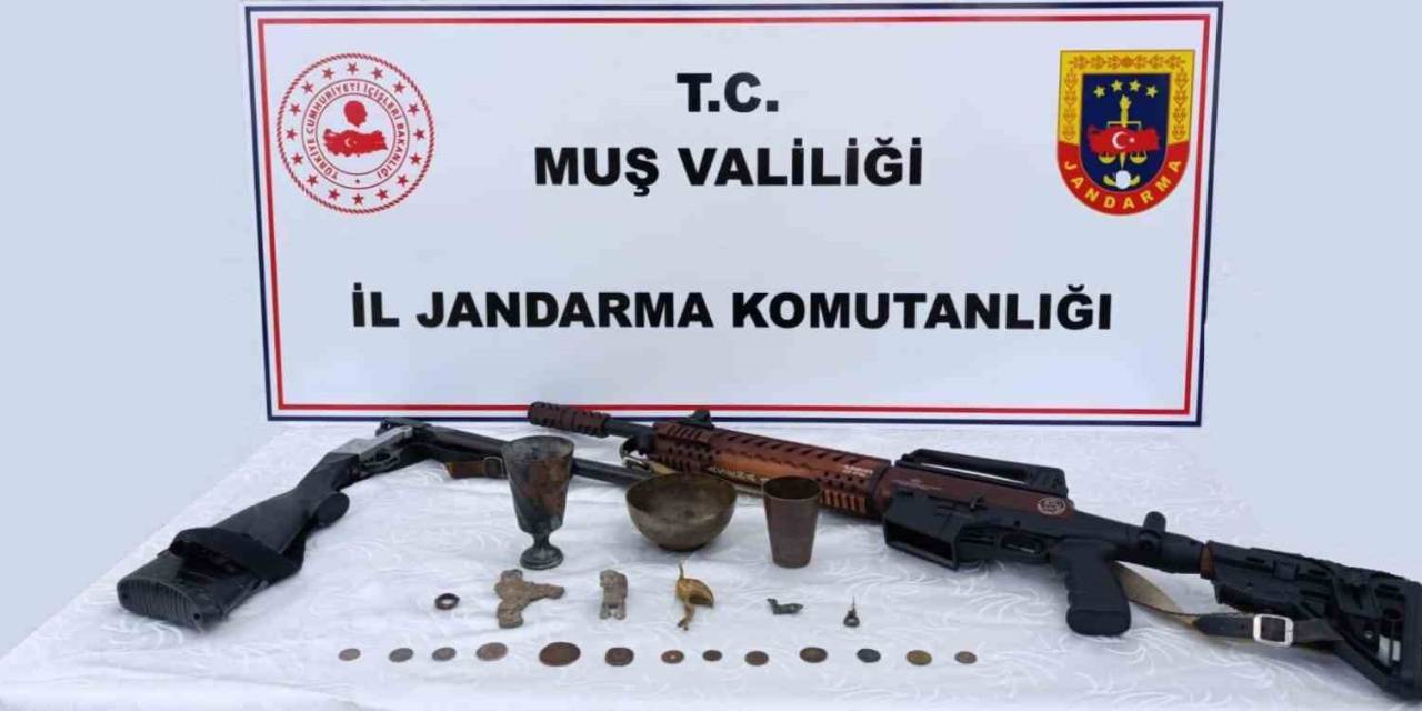 Muş’ta Tarihi Eser Operasyonu: Çok Sayıda Obje Ele Geçirildi