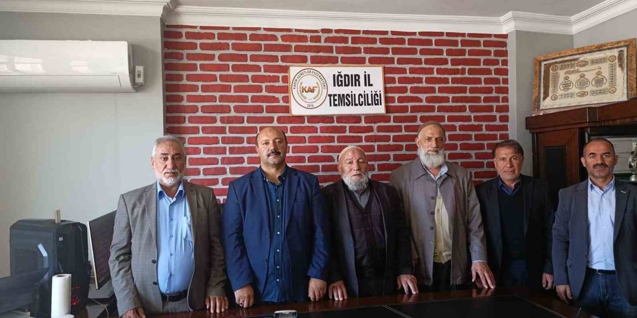 Iğdır’daki Aşiret Liderleri Ve Kanat Önderlerinden İsrail’e Tepki