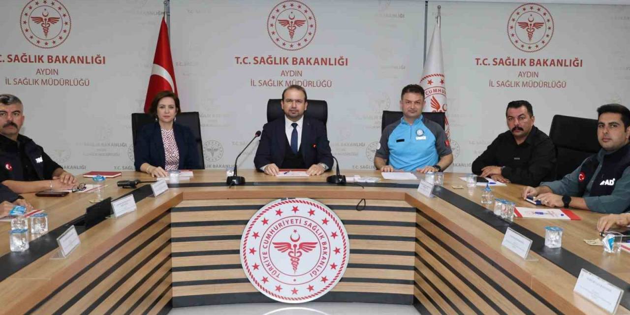 Aydın’da ’yerel Düzey Sağlık Çalışma Grubu Saha Tatbikatı’ Hazırlıkları Başladı