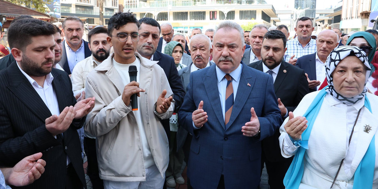 AK Parti Kadın Kollarından Rize’de "Gazze İçin Sessiz Çığlık"