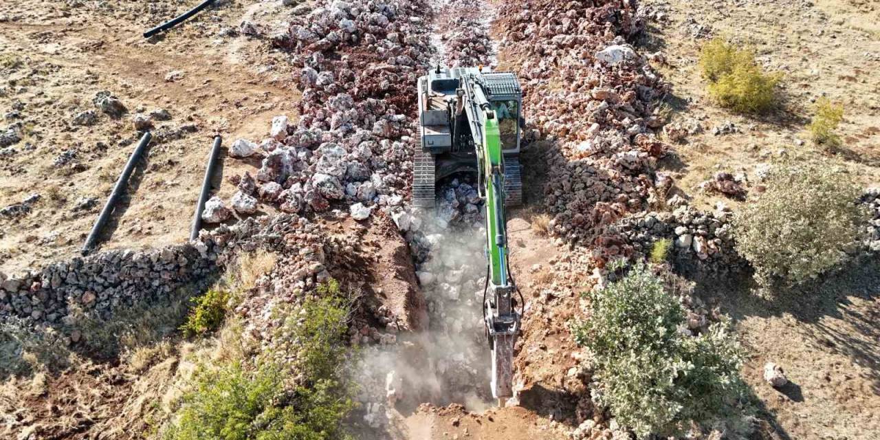 Marsu’dan Ortaca Mahallesi’ne 8 Bin Metrelik Atık Su Altyapı Yatırımı