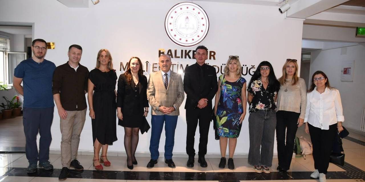 Polonya, İtalya Ve Portekiz’den Eğitimciler Balıkesir’de