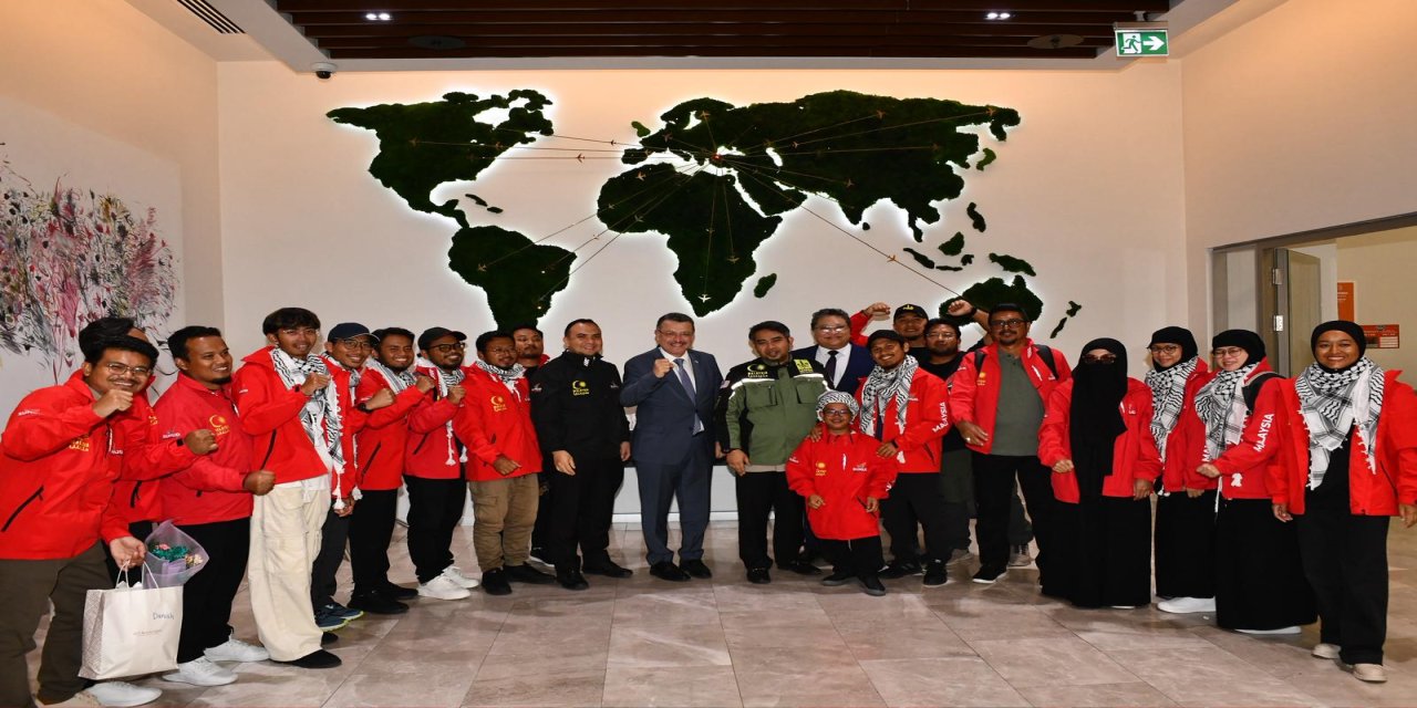 Başkan Genç’ten Malezyalı Gruba Gazze Teşekkürü