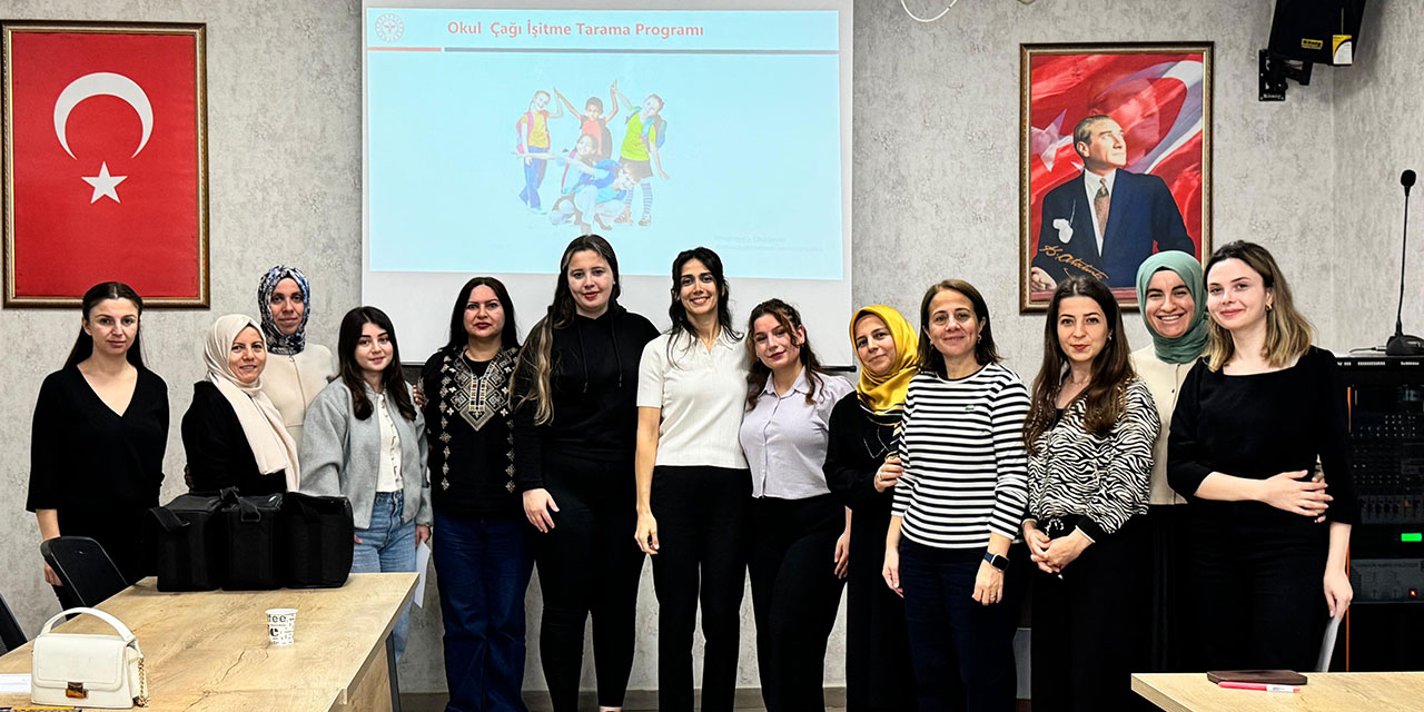 Rize’de Okul Çağı Çocuklarda İşitme Tarama Programı Uygulayıcı Eğitimi Düzenlendi