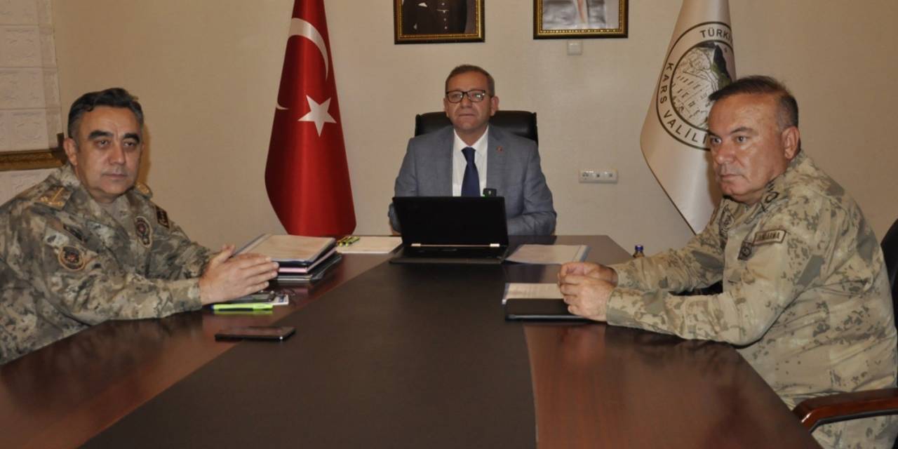 Kars’ta Asayiş Ve Güvenlik Toplantısı Yapıldı