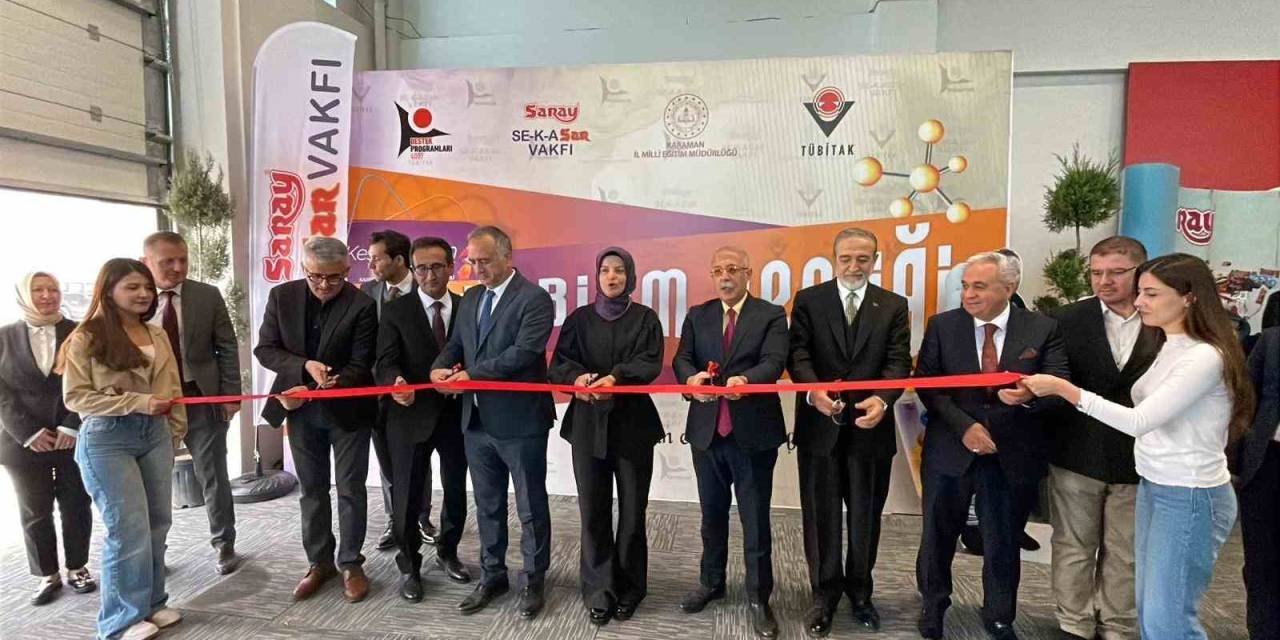 Karaman’da "Keşfetmenin Neşeli Yolculuğu-2" Tübitak 4007 Bilim Şenliği Başladı