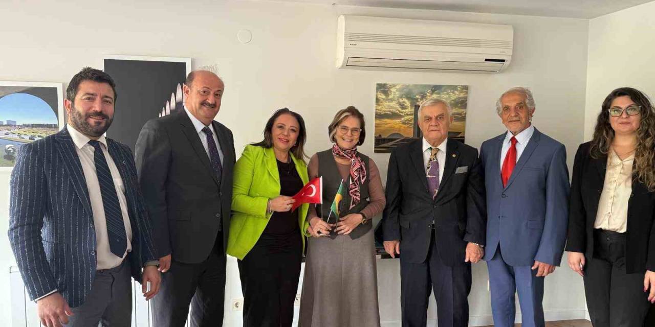 Satkof’tan Brezilya Büyükelçiliği İle Sağlık Diplomasisinde Sürdürülebilir İş Birliği Adımları