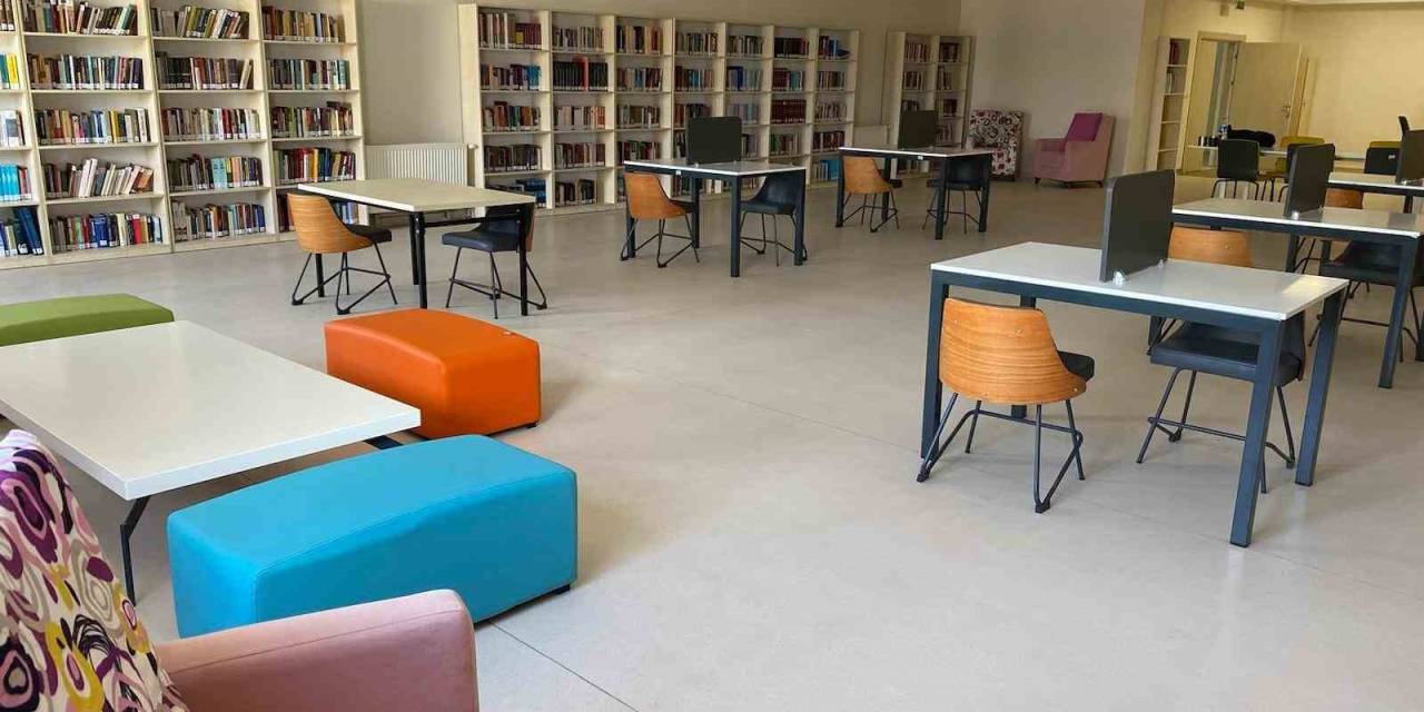 Omü Çarşamba Fakülte Kütüphanesi Yenilendi