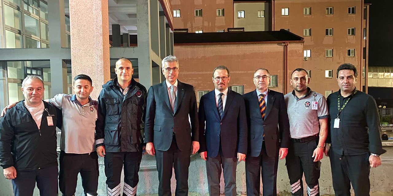 Sağlık Bakanı Memişoğlu Rize’de İncelemelerde Bulundu