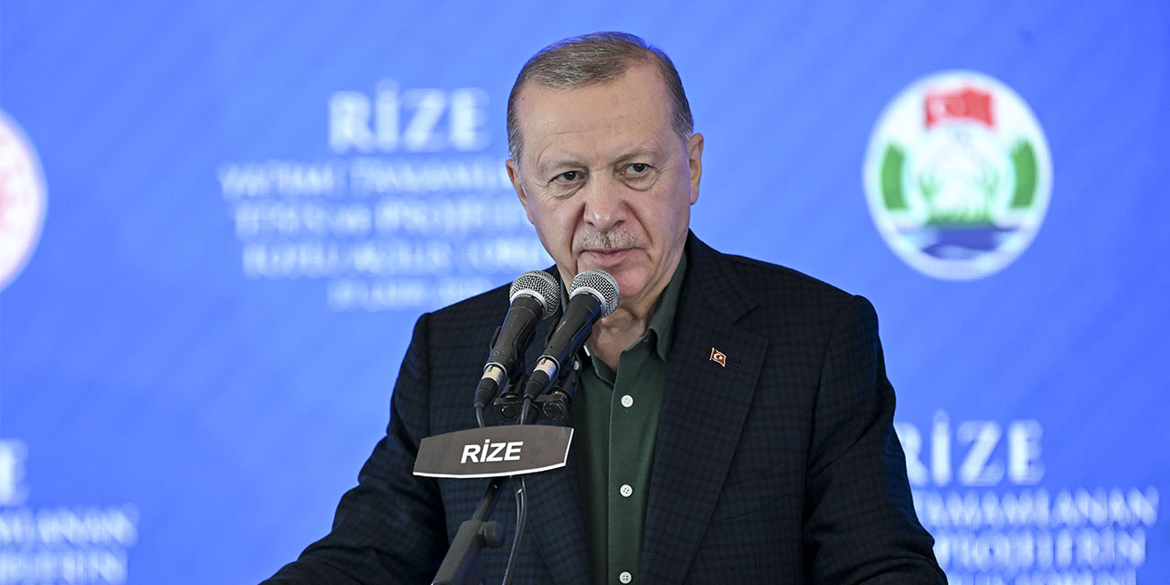 Cumhurbaşkanı Erdoğan Rize'de Toplu Açılış Töreni'nde konuştu