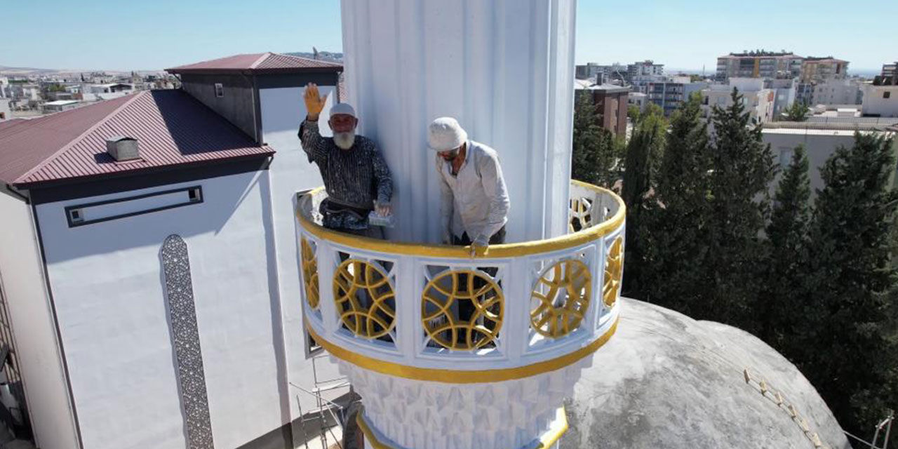 60 yaşındaki Rizeli minare ustası Hasan Yazıcı, 80 ilde 172 minare yaptı