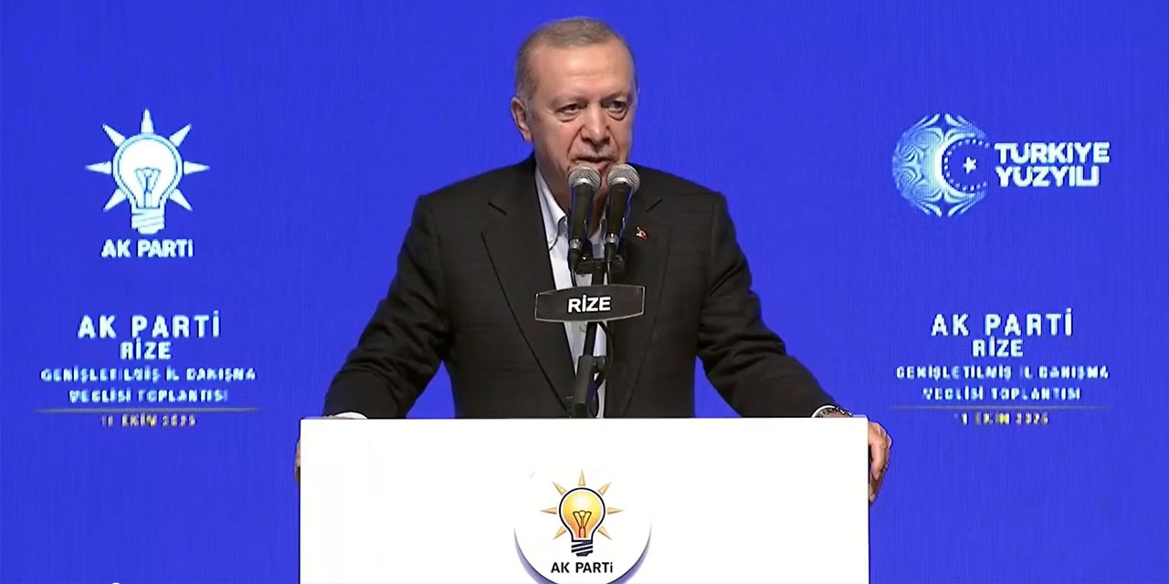 Cumhurbaşkanı Erdoğan, Rize’de "AK Parti Genişletilmiş İl Danışma Meclis Toplantısı"nda konuştu
