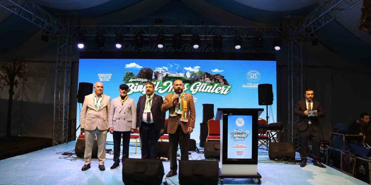 Arnavutköy’de "Bingöl-muş Memleket Günleri" Renkli Görüntülere Sahne Oldu