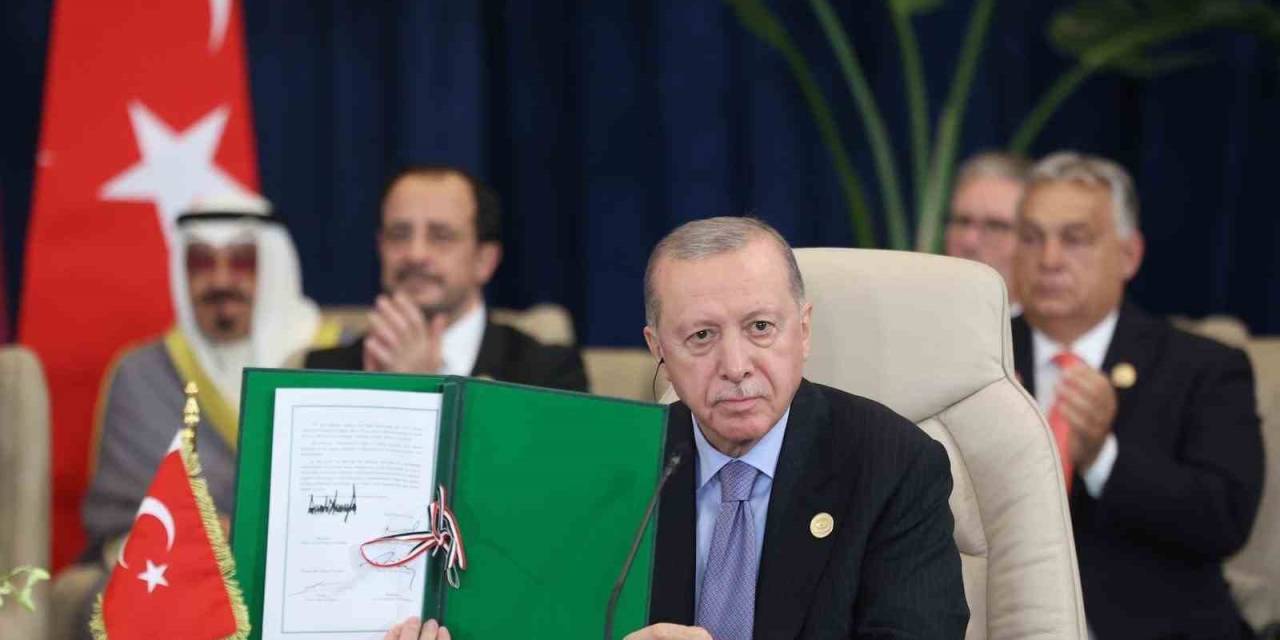 Cumhurbaşkanı Yardımcısı Yılmaz: "Niyet Beyanı İle Bölgede Kalıcı Barış İçin Önemli Bir Adım Atılmıştır"