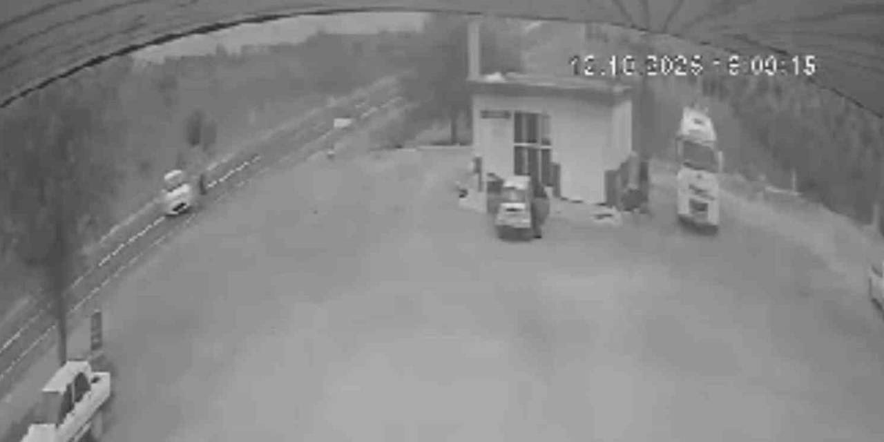 Şanlıurfa’da Motosikletli Gencin Öldüğü Kaza Kamerada