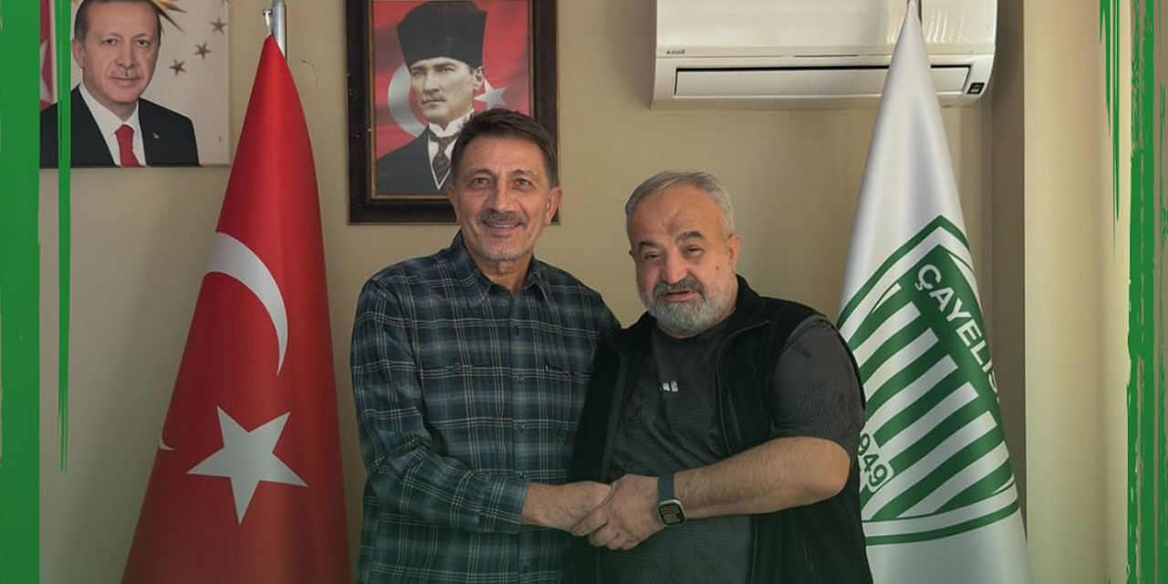 Çayelispor Teknik Direktör Mehmet Ali Karaca ile Sözleşme İmzaladı
