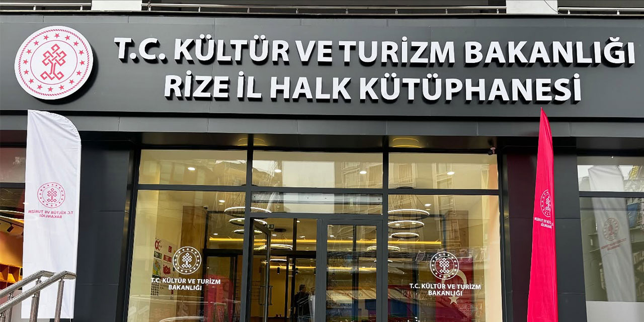 Rize İl Halk Kütüphanesi, Cumhurbaşkanı Erdoğan'ın Katıldığı Törenle Açıldı