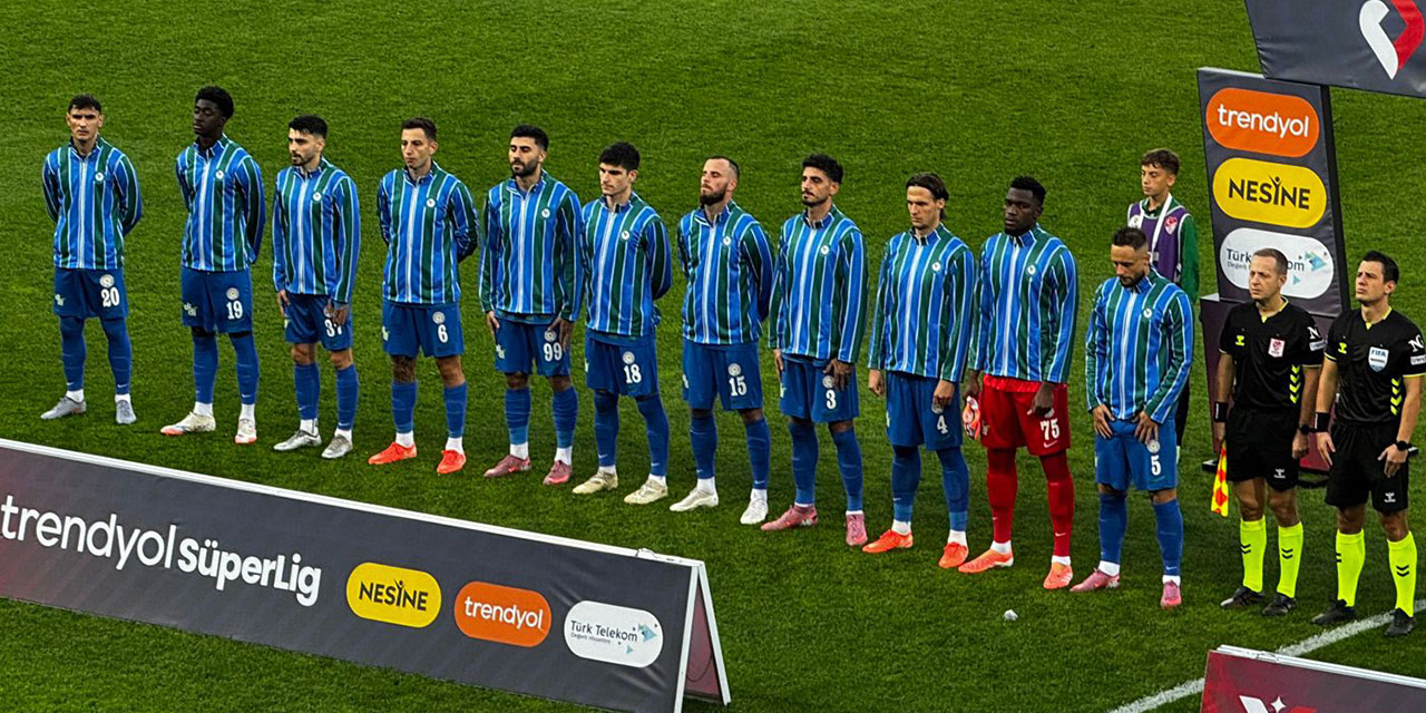 Çaykur Rizespor’un Trabzonspor Maçı İlk 11’i Belli Oldu