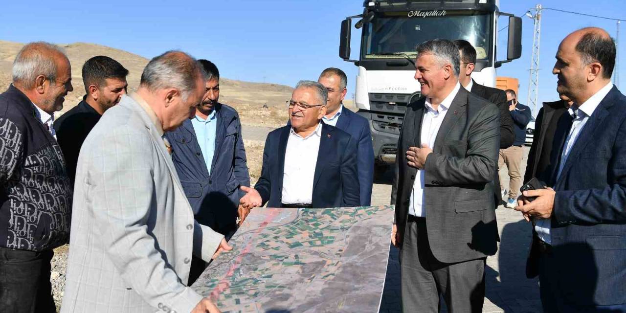 Başkan Büyükkılıç’tan, 22 Mahalleyi Ankara Yolu’na Bağlayacak 50 Milyon Tl’lik Yol Projesi