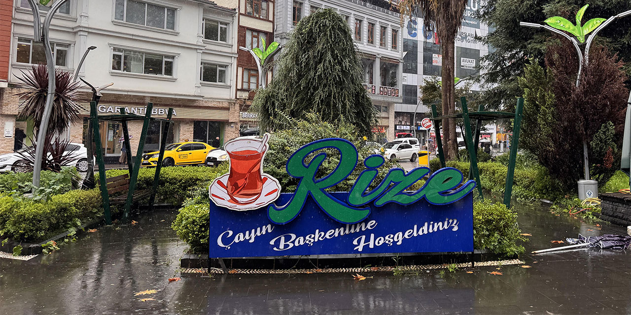 Rize son 48 yılın en çok yağışını eylülde aldı