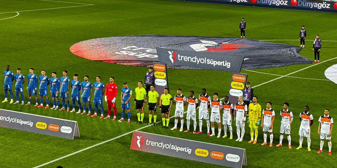 Başakşehir’in Çaykur Rizespor Maçı İlk 11’i Belli Oldu