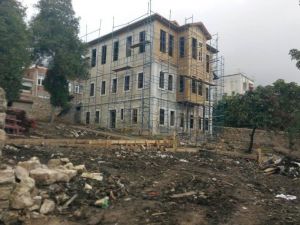 Sağralar Konağı Restorasyonu Sürüyor