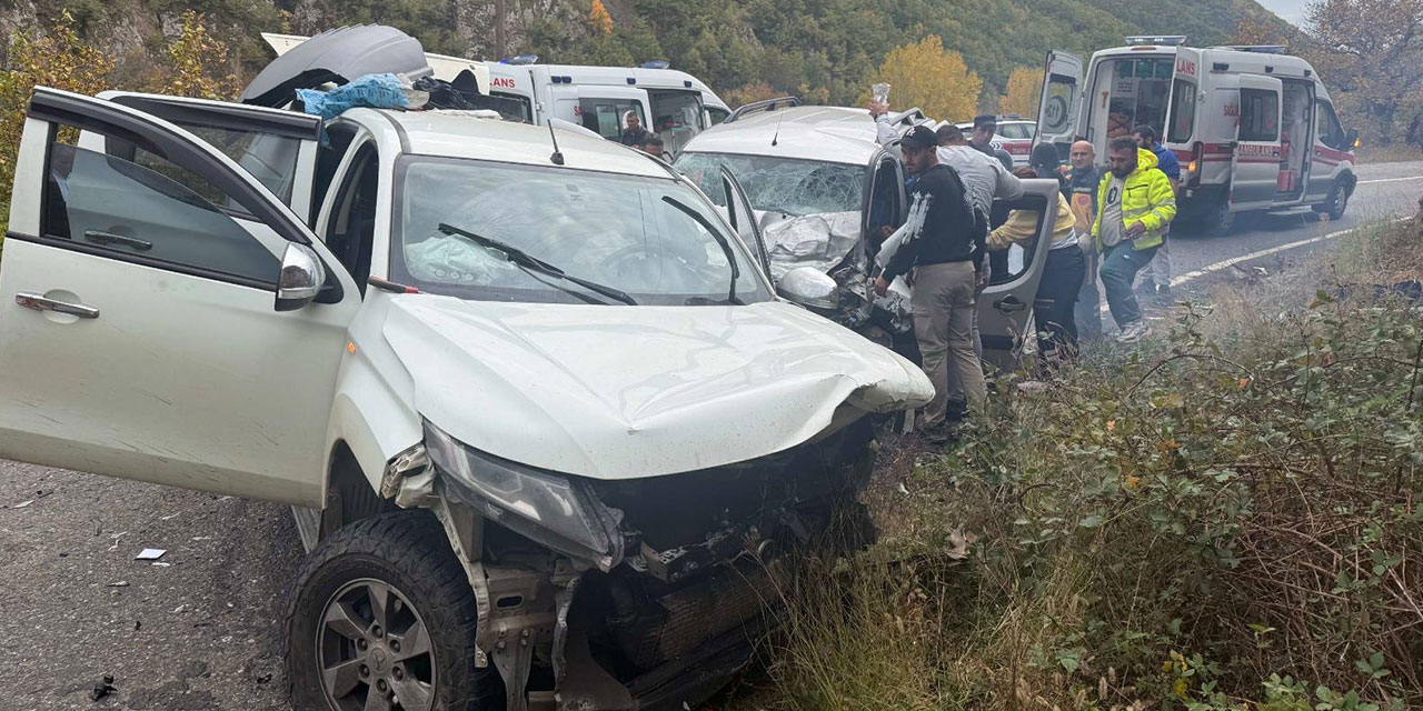 Artvin'de trafik kazasında 4 kişi yaralandı