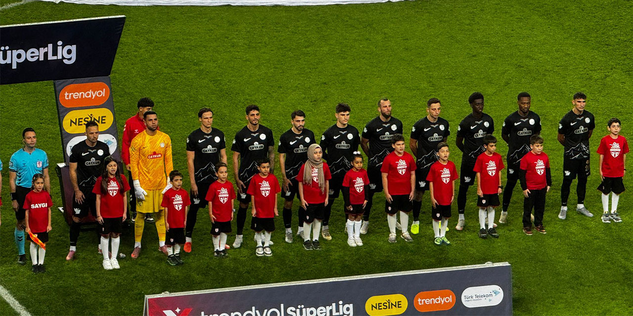 Çaykur Rizespor'un Samsunspor Maçı İlk 11’i Belli Oldu