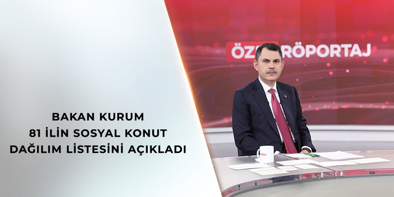Yüzyılın Konut Projesi'nden Rize'ye 2.042 Konut