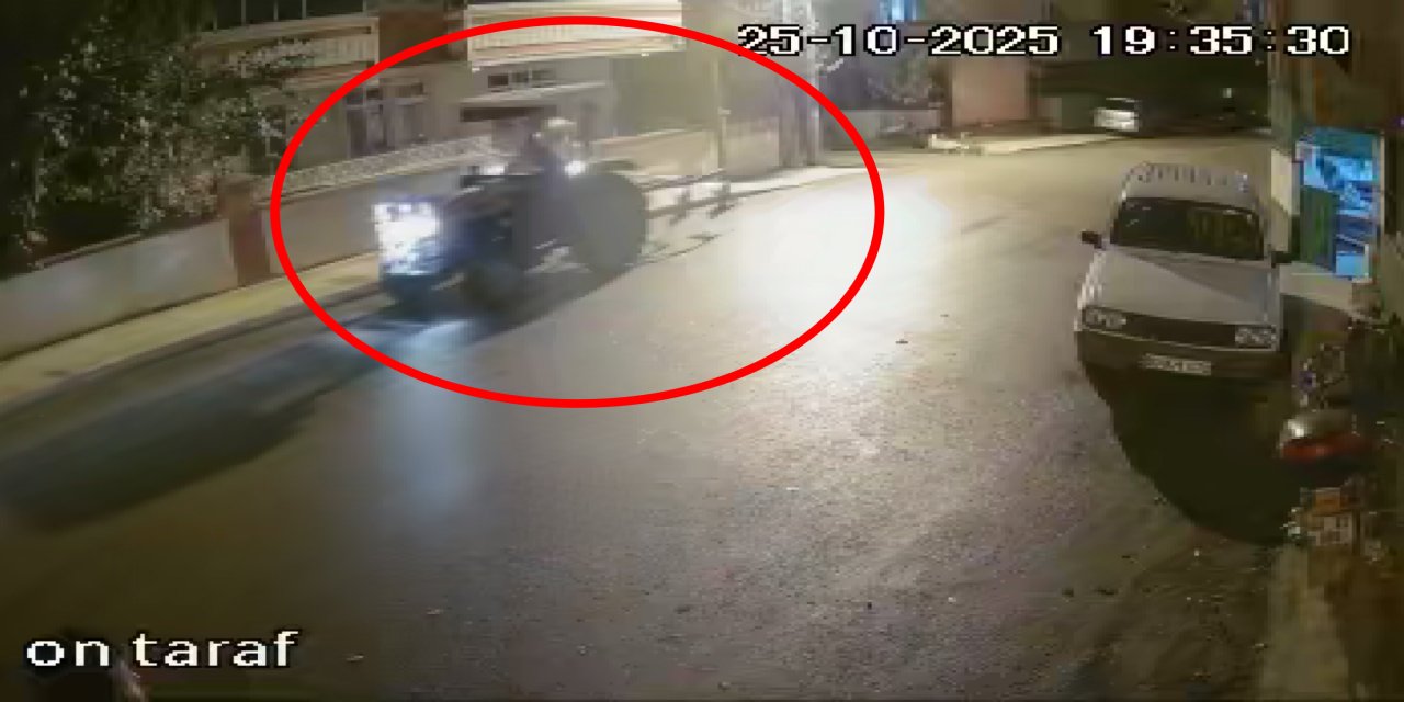 Çaldığı pullukla tarla sürerken yakalandı